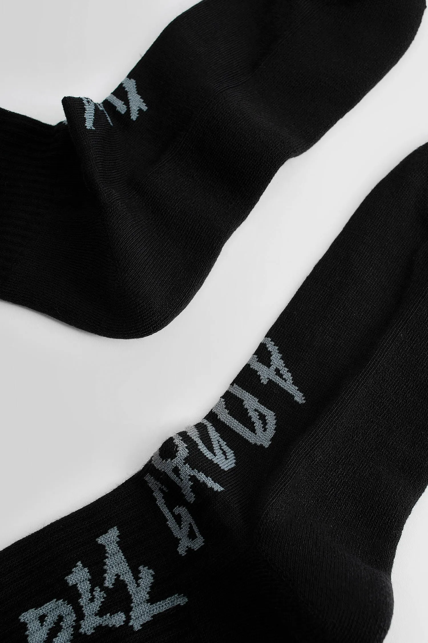 44 LABEL GROUP MAN BLACK SOCKS