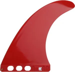 9inch Surfing Fin Longboards& SUPs Single Fin Replacement Fin Surfing Accessories for Longboards, Surfboard, Paddleboard Red
