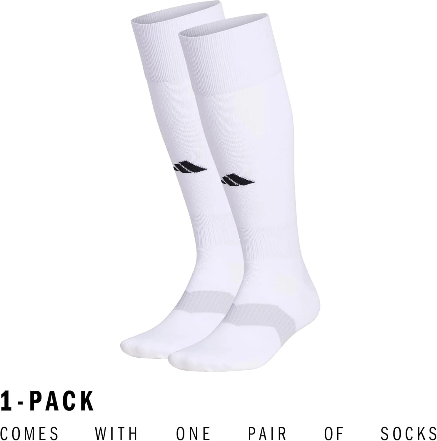 adidas Unisex Metro Soccer Socks for Men, Women, Youth, Boys and Girls, Team Sports