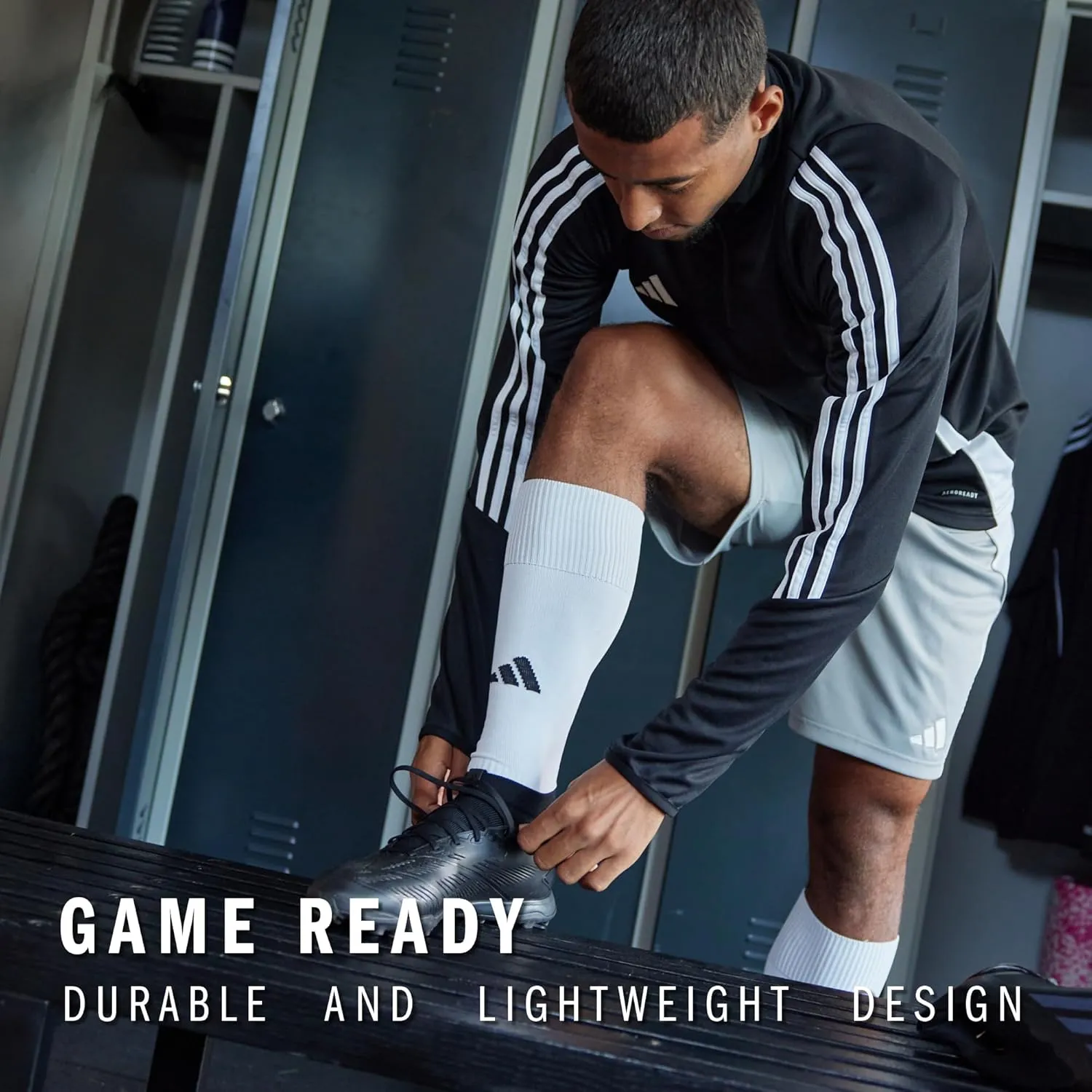 adidas Unisex Metro Soccer Socks for Men, Women, Youth, Boys and Girls, Team Sports