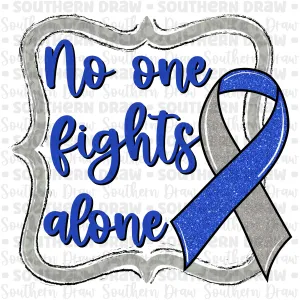 Blue / Grey Awareness Ribbon