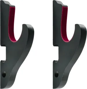 Eforlife 2/Set Sword Hook Wall Mount Samurai Sword Hanger Display Holder Adjustable for Katana Wakizashi Tanto Genji Sword Weapon Rack
