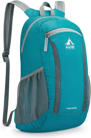G4Free 16L Hiking Daypack, Lightweight Packable Small Backpack for Travel Camping Outdoor Men Women