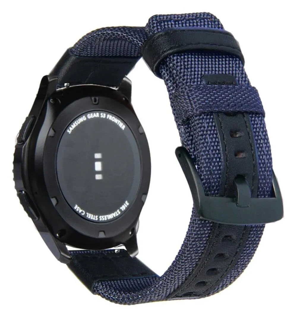 Garmin Fenix 5s Nylon & Leather Watch Straps