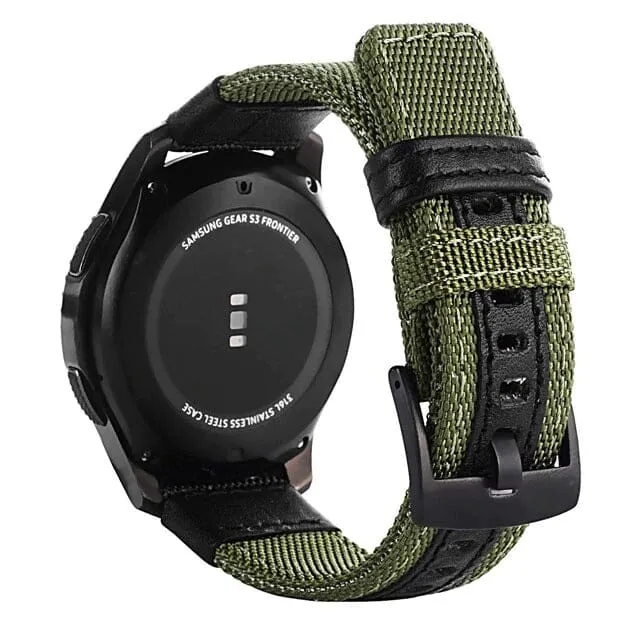 Garmin Fenix 5s Nylon & Leather Watch Straps