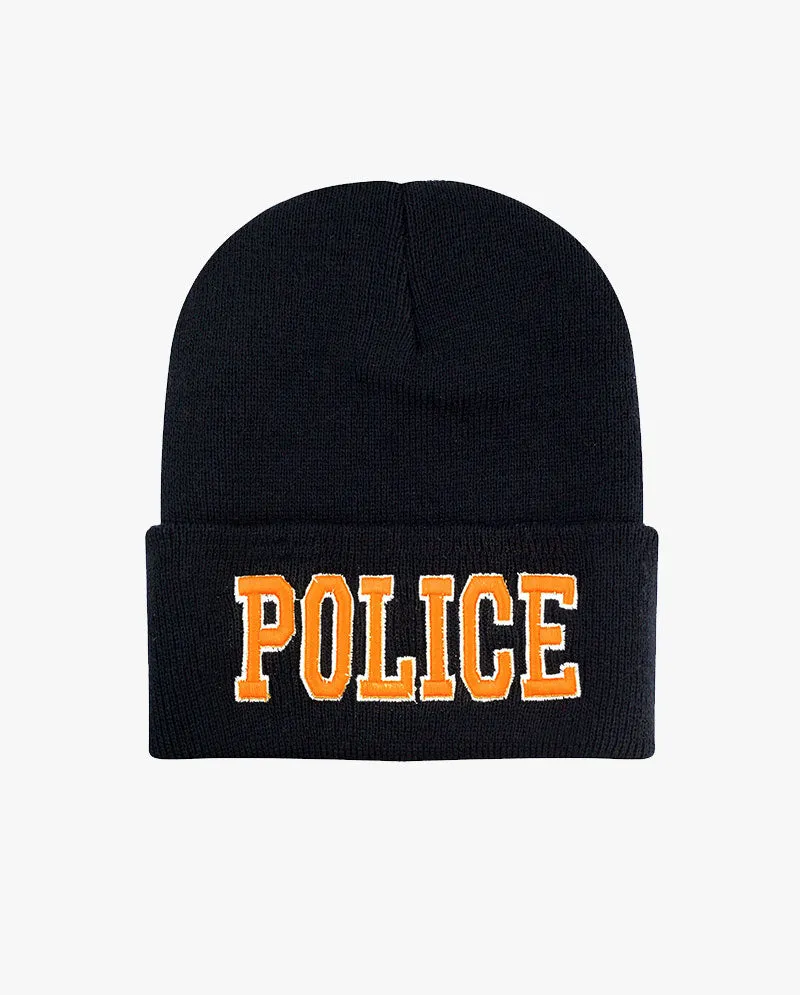 The Hat Depot - Made in USA Law Enforcement Beanie Hat