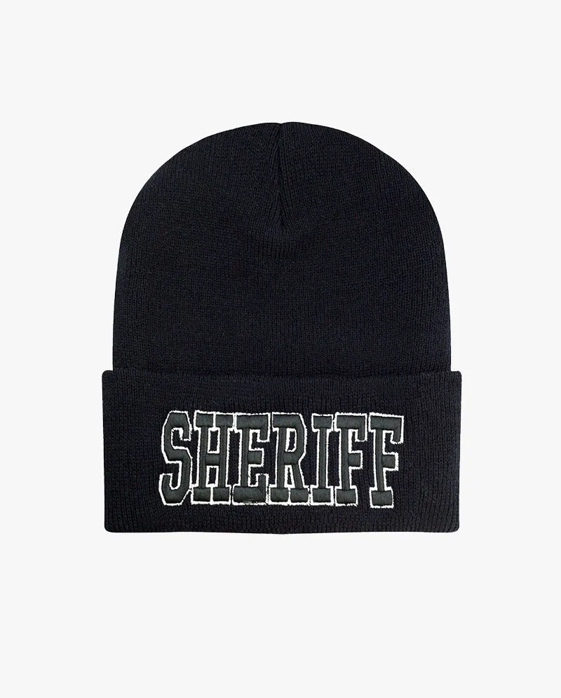 The Hat Depot - Made in USA Law Enforcement Beanie Hat