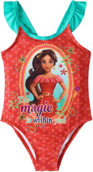 Toddler Girls Disney Elena Of Avalor 1 Piece Swimsuit - 3T