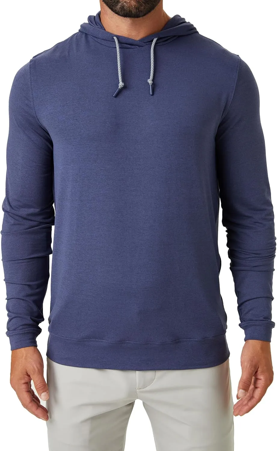 ZIRE Men's Golf Performance Hoodie - Ultra Soft Fabric with Moisture Wicking Four Way Stretch Technology