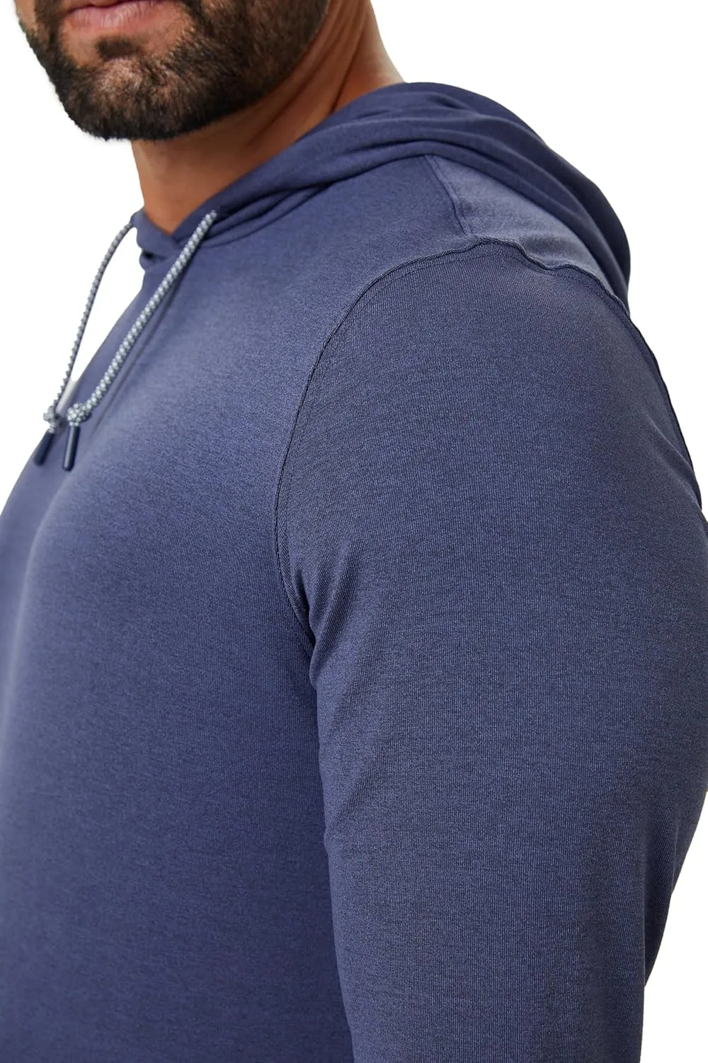 ZIRE Men's Golf Performance Hoodie - Ultra Soft Fabric with Moisture Wicking Four Way Stretch Technology